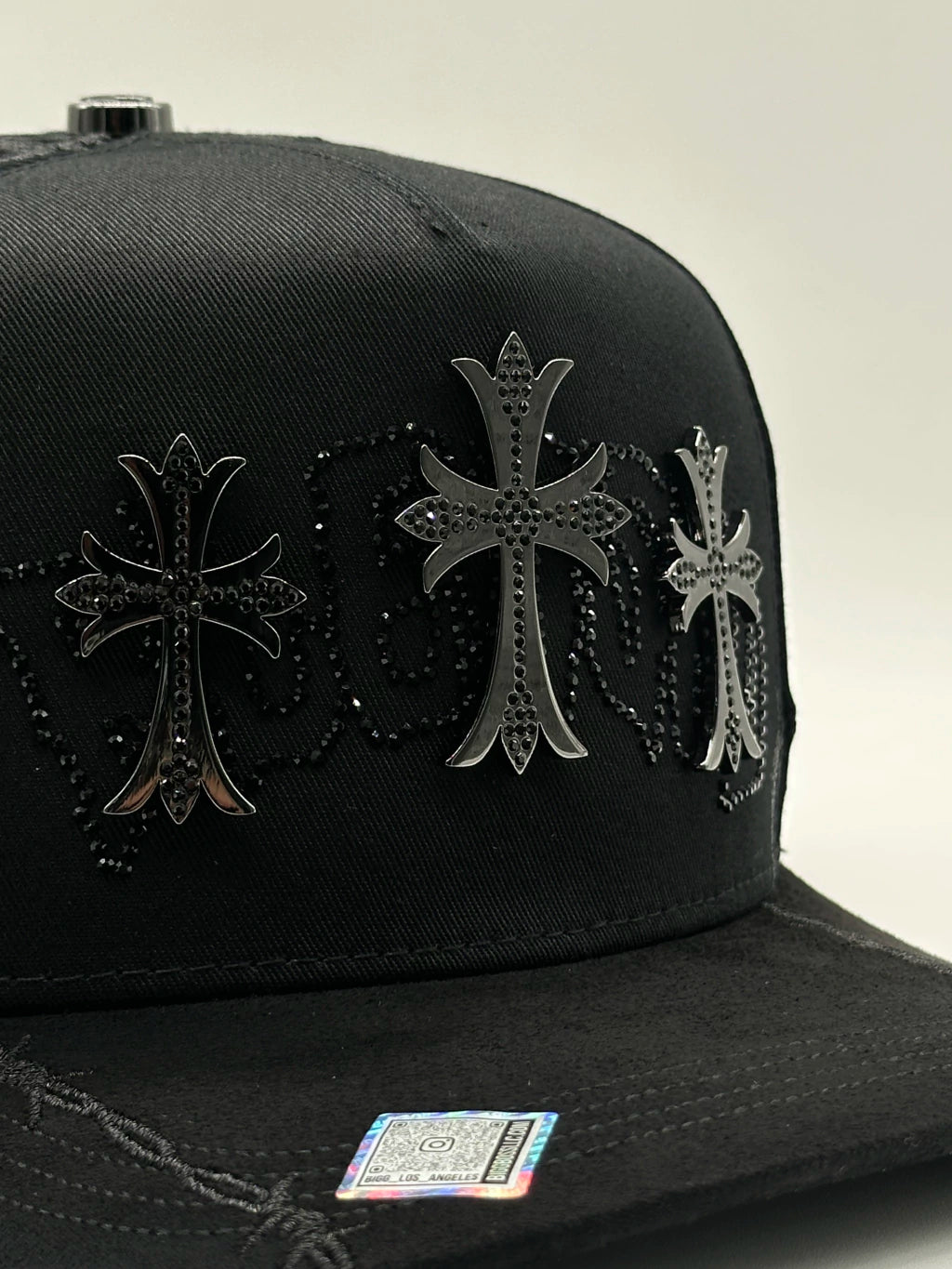 GORRA BIG BOSS BLESSED TOTAL BLACK