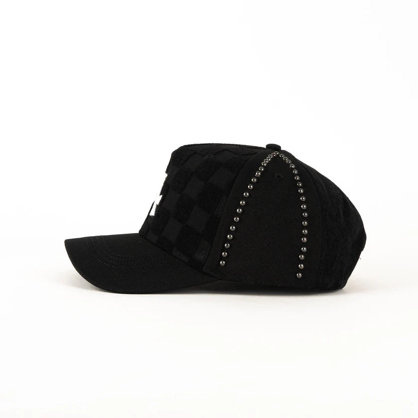 DANDY HATS  LA 50/50 BLACK/WHT