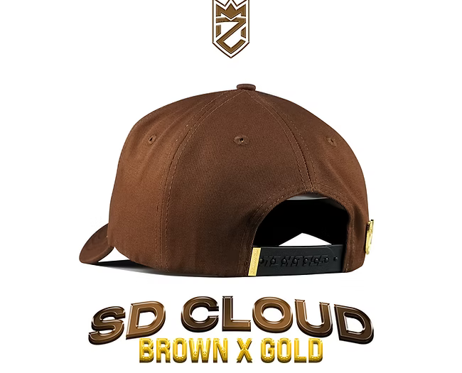 GORRA SD Cloud Brown x Gold