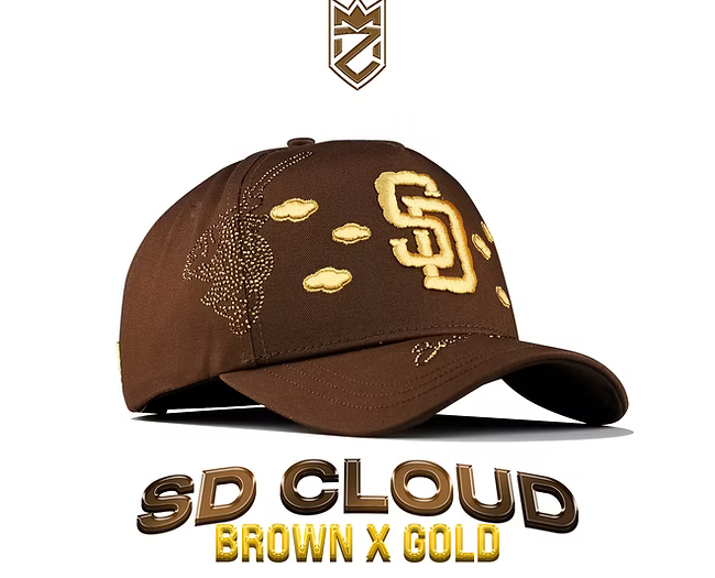 GORRA SD Cloud Brown x Gold