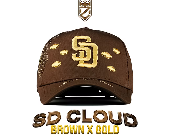 GORRA SD Cloud Brown x Gold
