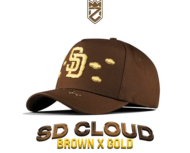 GORRA SD Cloud Brown x Gold