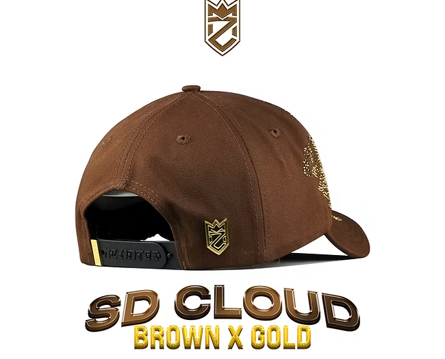 GORRA SD Cloud Brown x Gold