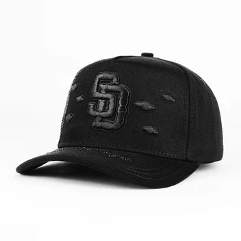 GORRA SD CLOUDS TOTAL BLACK