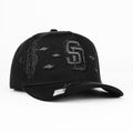 GORRA SD CLOUDS TOTAL BLACK