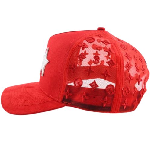 GORRA STAR HATS CLUB  TRIPLE RED STAR