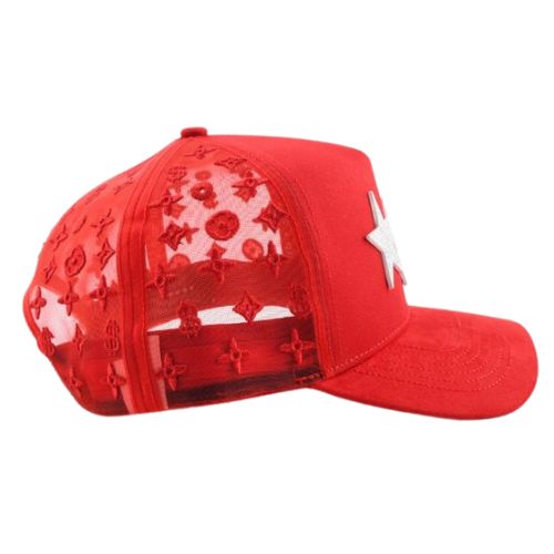 GORRA STAR HATS CLUB  TRIPLE RED STAR