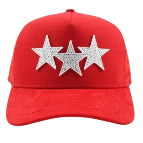 GORRA STAR HATS CLUB  TRIPLE RED STAR
