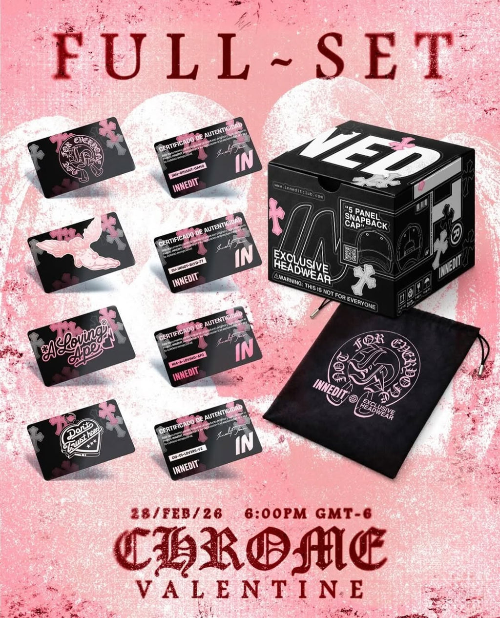 INNEDIT CHROME VALENTIN (FULL SET)
