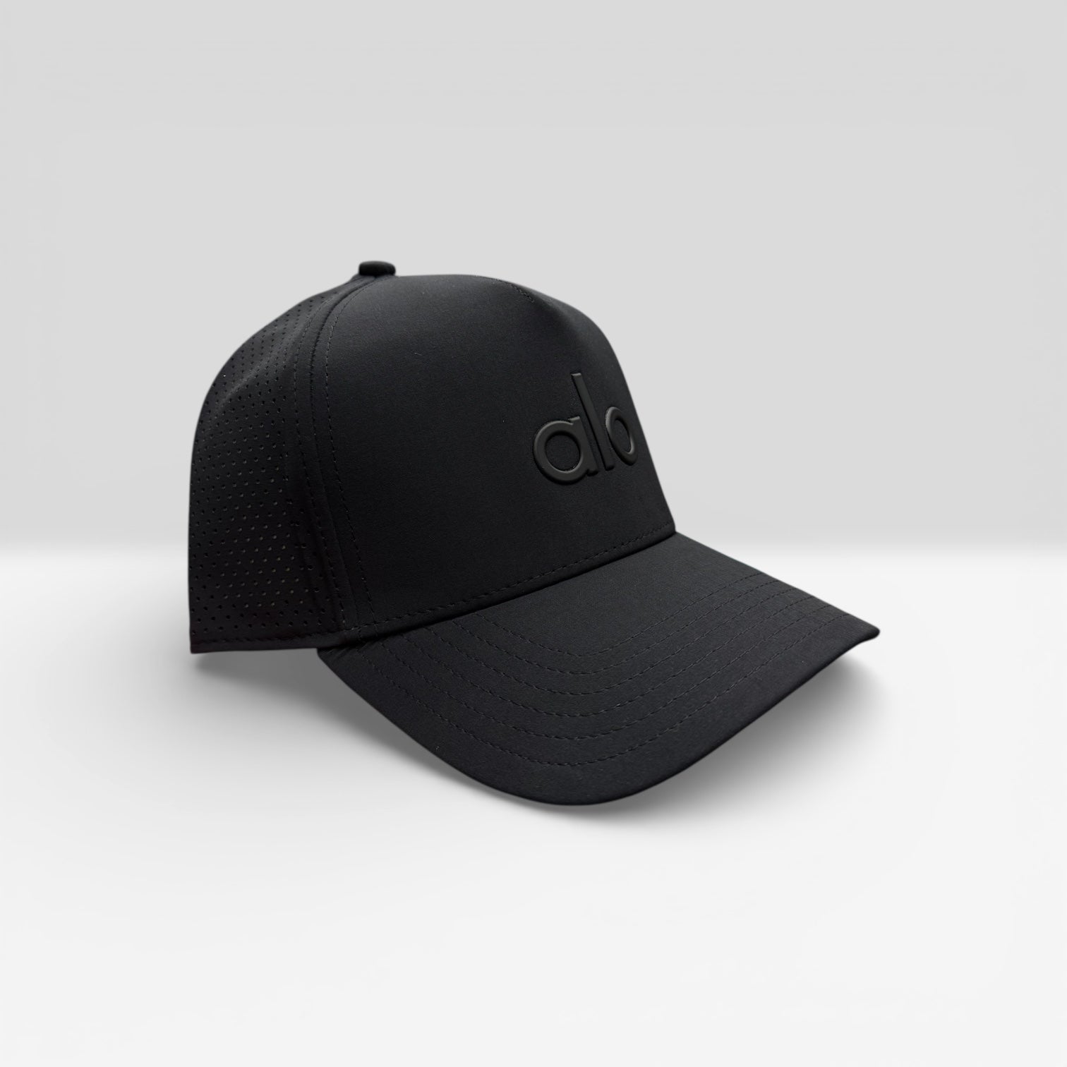 ALO CAP PERFORMANCE OFF-DUTY  BLACK/BLACK UNITALLA