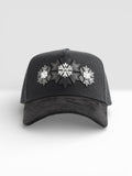 BARBAS HATS PLATINUM SNOWFLAKE