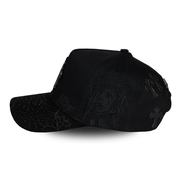 GORRA RICO HATS CHROME TOTAL BLACK