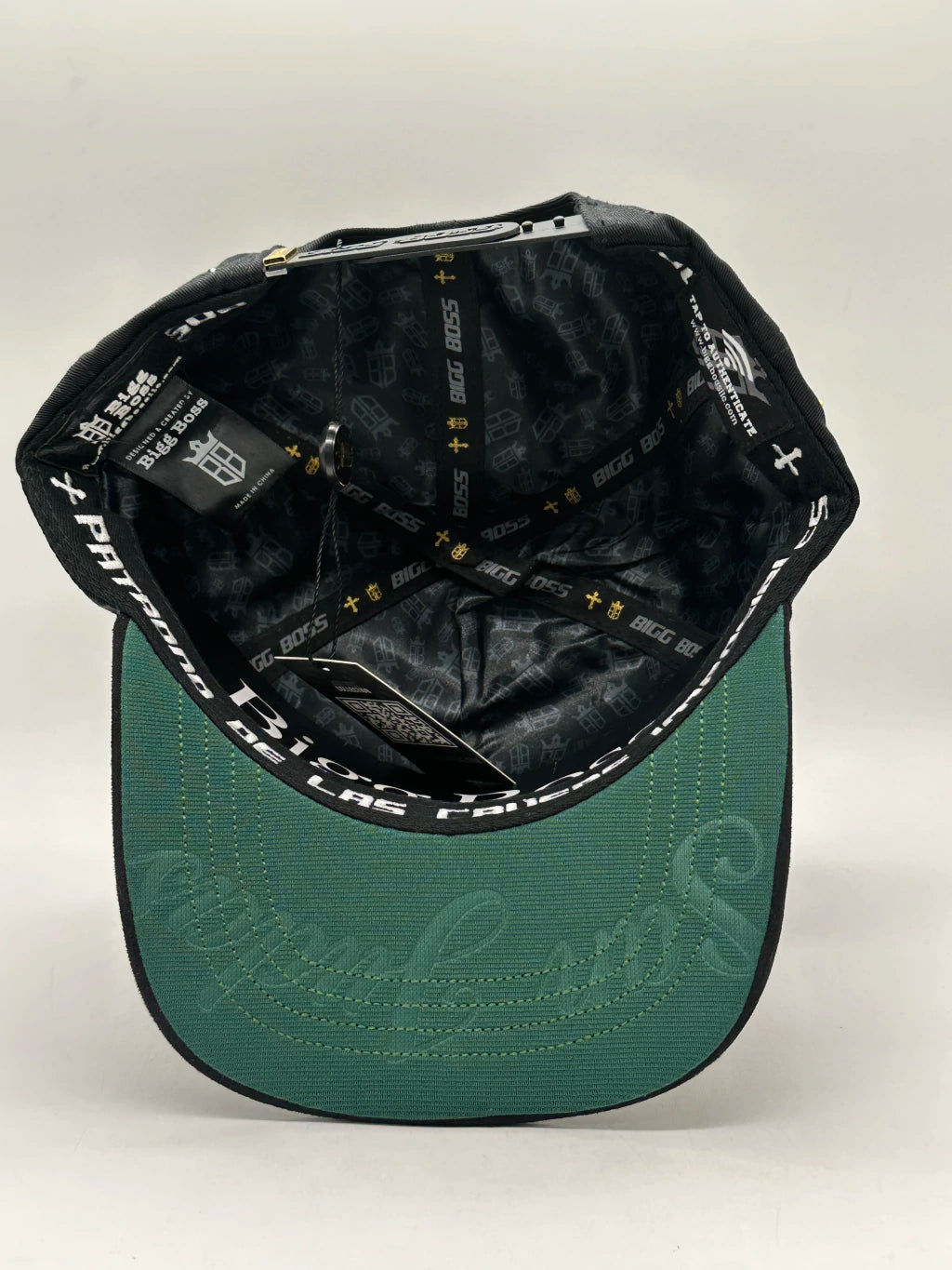 GORRA BIG BOSS SAN JUDAS NEGRA