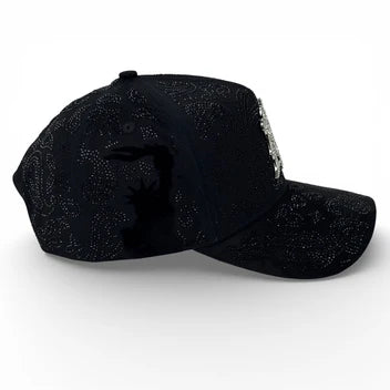 GORRA RICO HATS NY CRYSTALS BLACK