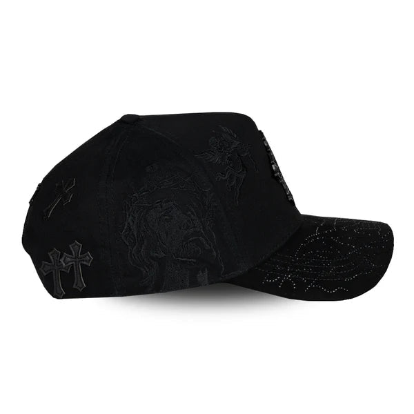 GORRA RICO HATS CHROME TOTAL BLACK