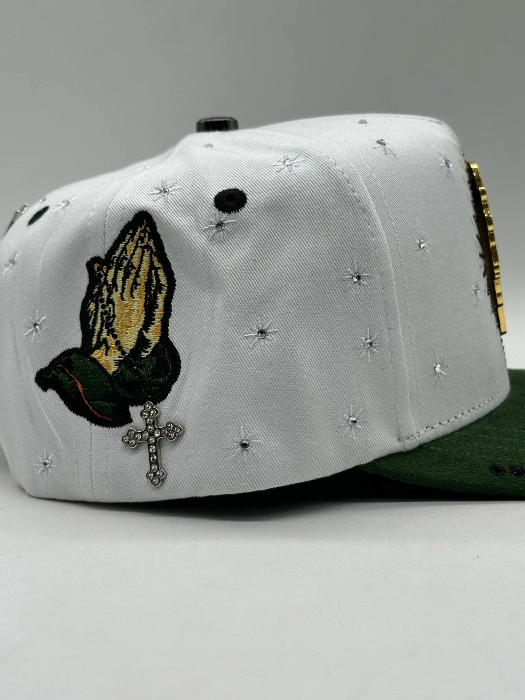 GORRA BIG BOSS SAN JUDAS BLANCO/VERDE