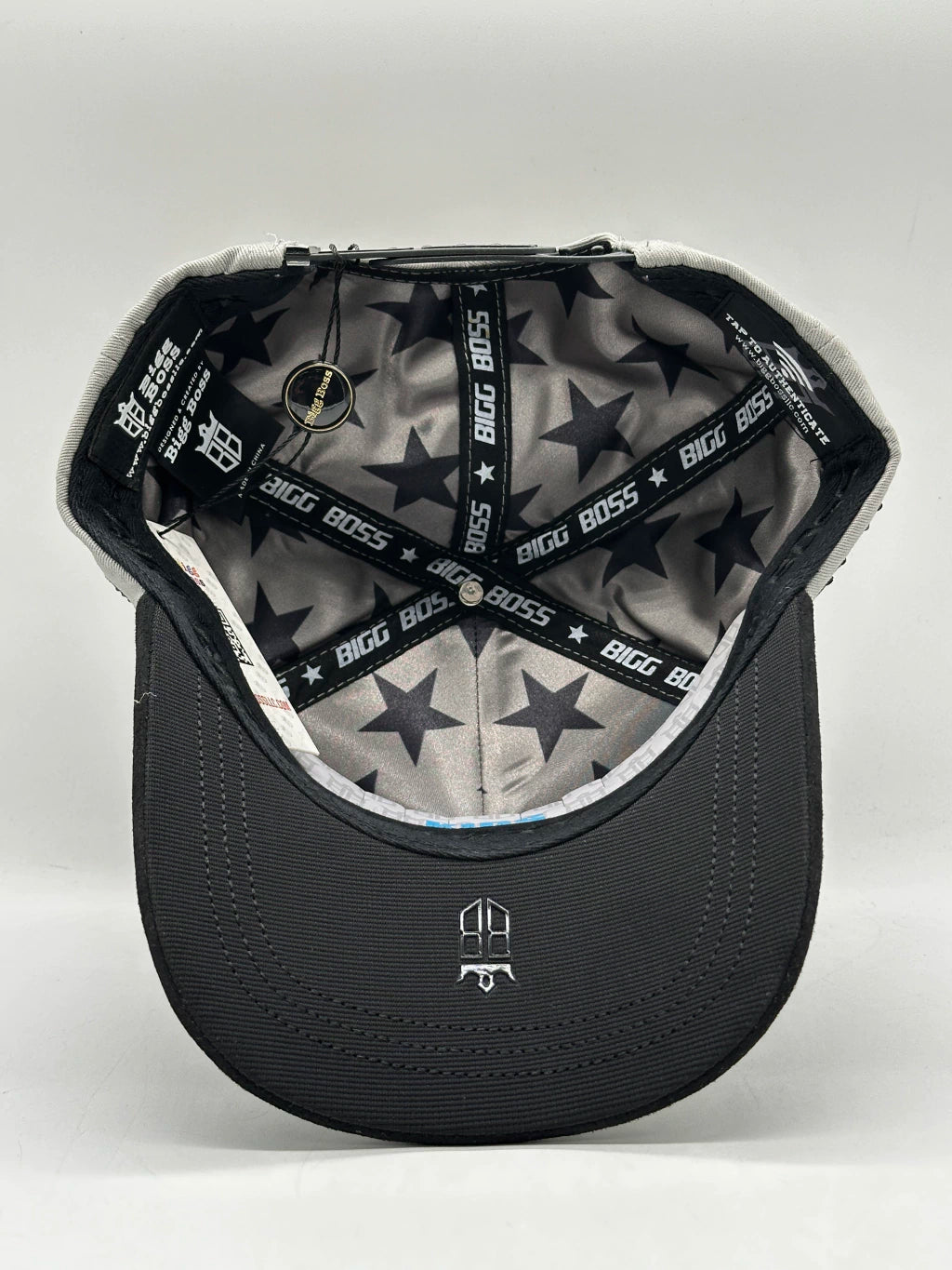 GORRA BIG BOSS GRIS