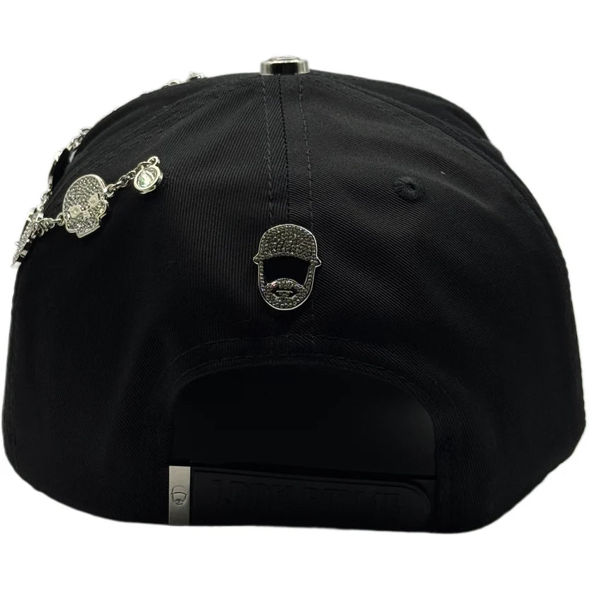 BARBAS HATS HALLOWEN CRIME BLACK