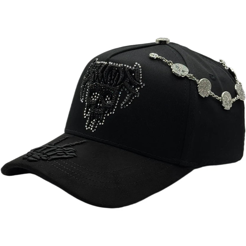 BARBAS HATS HALLOWEN CRIME BLACK