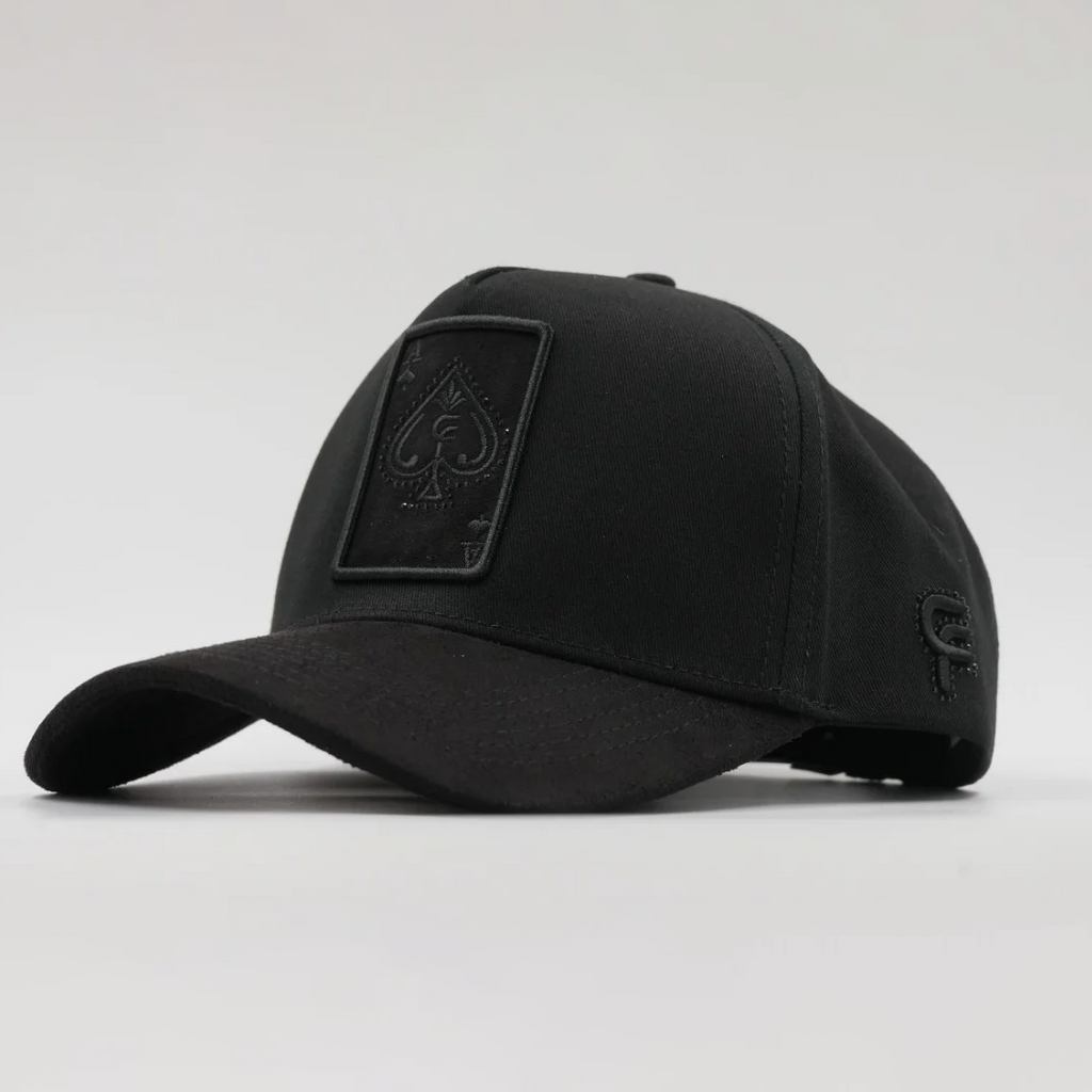 FLORENCE CAPS -  ACE OF SPADES BORDADA