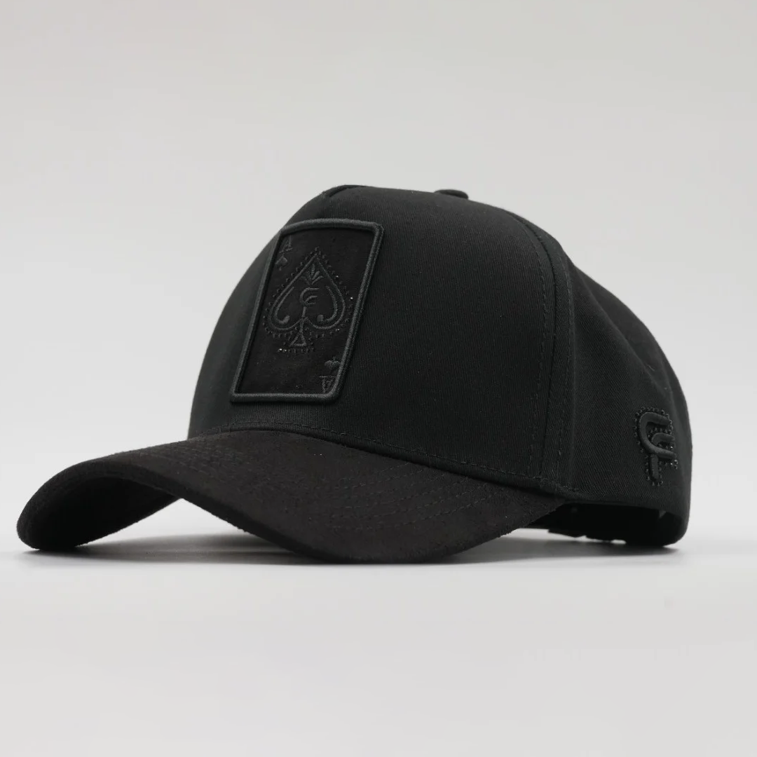 FLORENCE CAPS -  ACE OF SPADES BORDADA