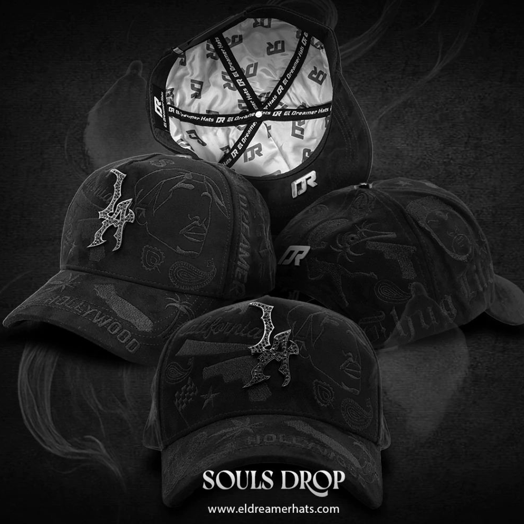 DREAMERS HAT - LA TOTAL BLACK