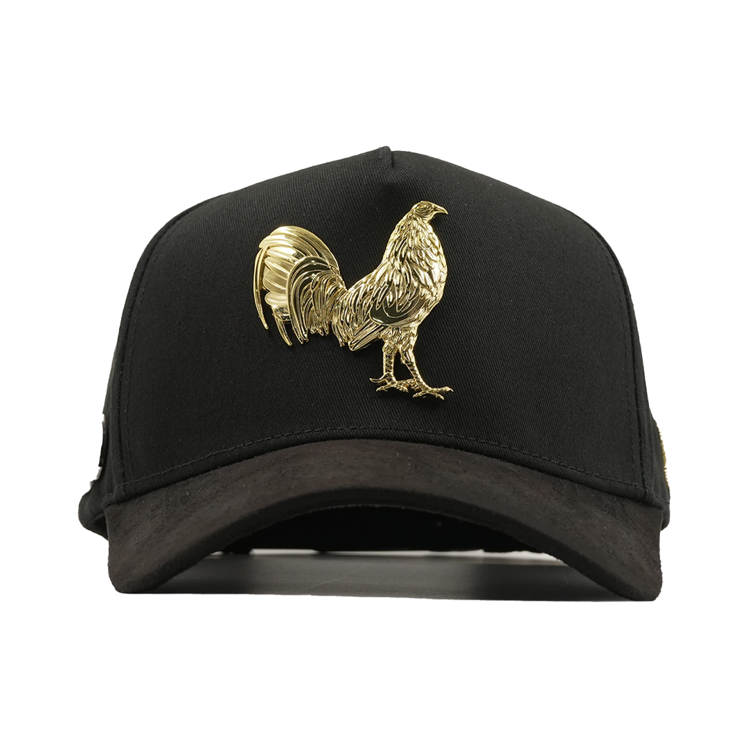 FLORENCE CAPS - PUESTOS QUINCE NEGRO GALLO DORADO