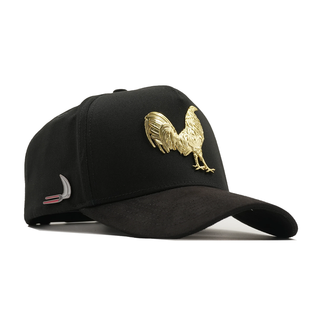 FLORENCE CAPS - PUESTOS QUINCE NEGRO GALLO DORADO
