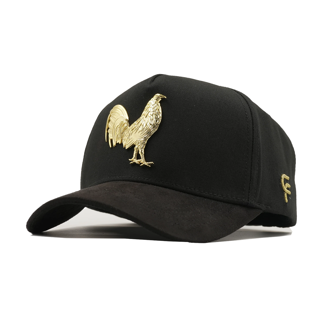 FLORENCE CAPS - PUESTOS QUINCE NEGRO GALLO DORADO