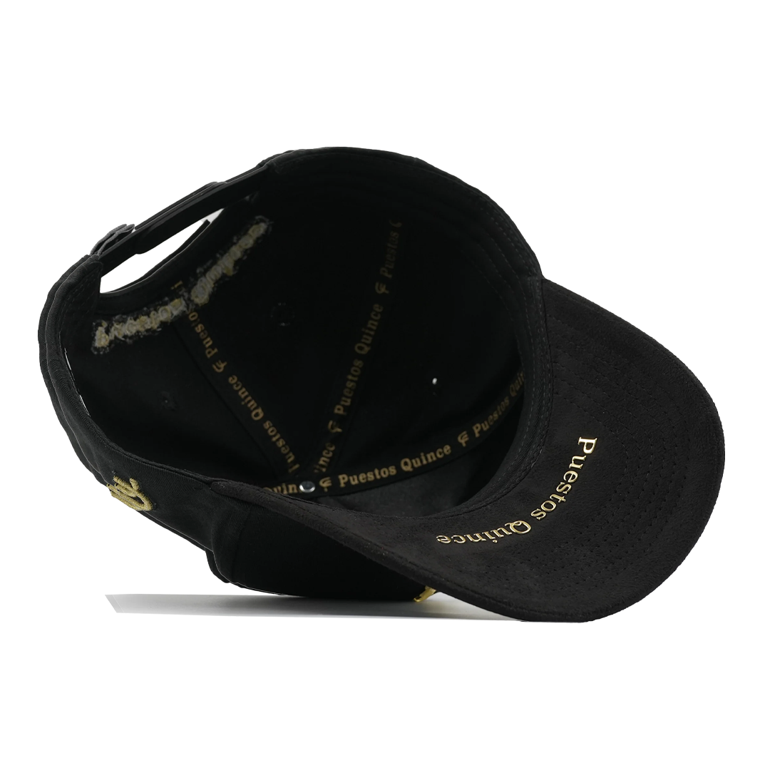 FLORENCE CAPS - PUESTOS QUINCE NEGRO GALLO DORADO