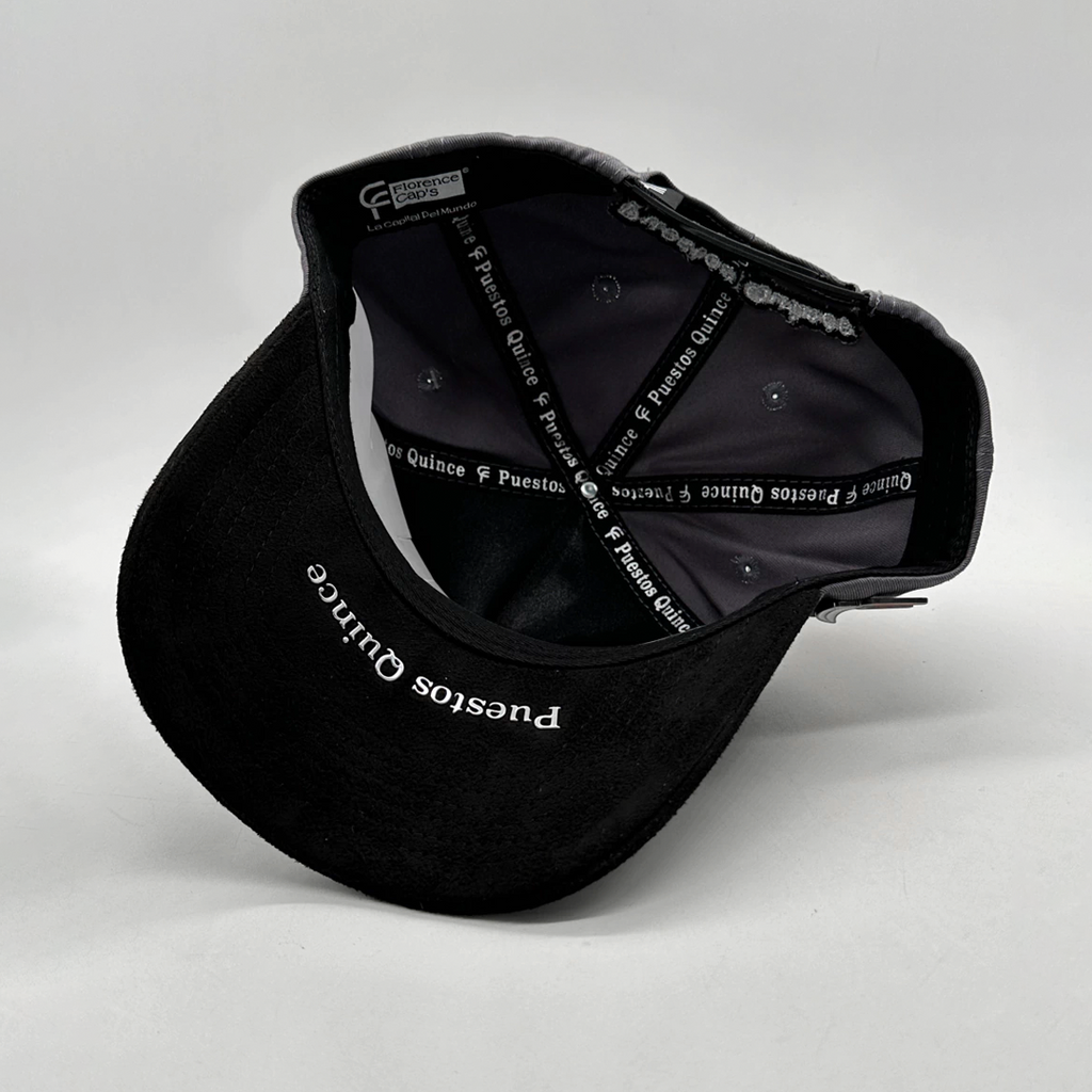 FLORENCE CAPS - PUESTOS QUINCE GRIS GALLO PLATA