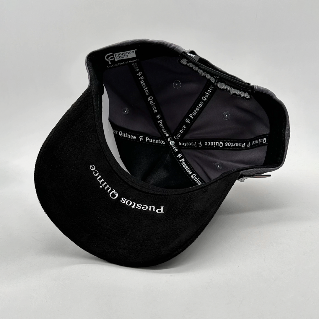 FLORENCE CAPS - PUESTOS QUINCE GRIS GALLO PLATA