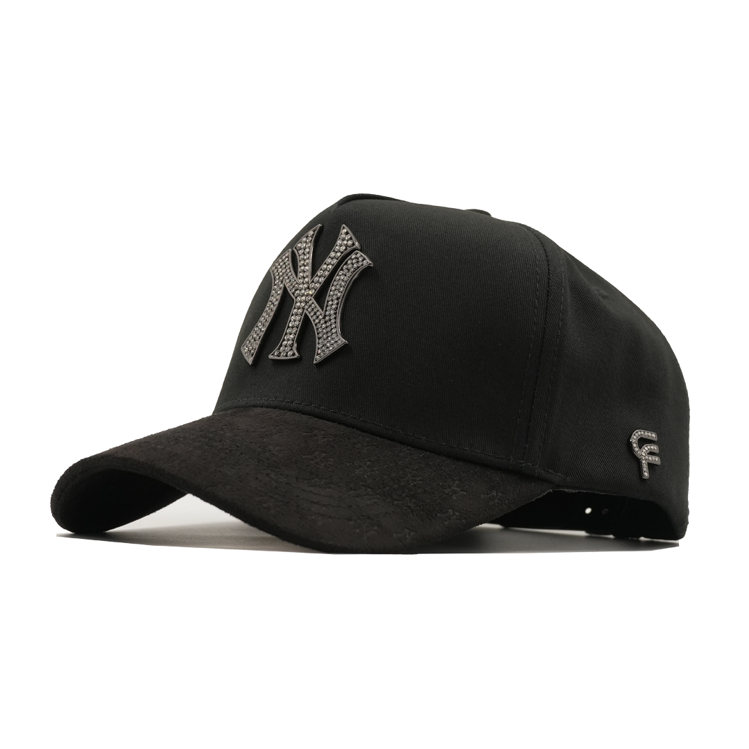 FLORENCE CAPS - NY BLACK SILVER