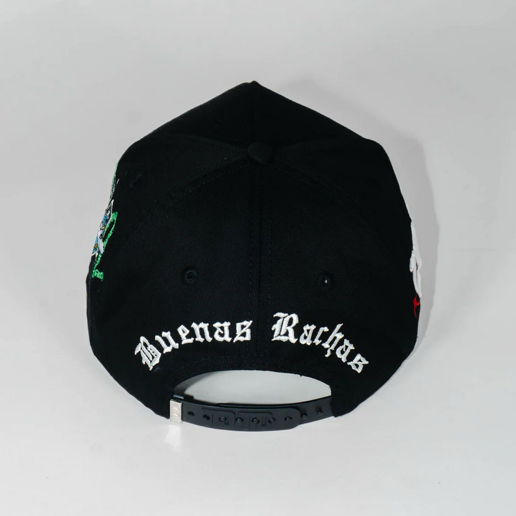 TOTO HATS - MALA-BUENA RACHA V.B.R (VERDE BLANCO Y ROJO) COLABORACION CON TONY AGUIRRE