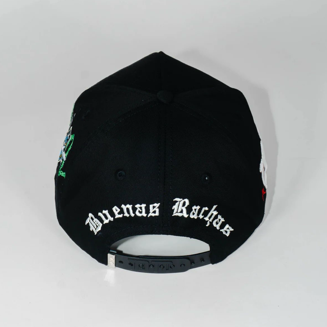 TOTO HATS - MALA-BUENA RACHA V.B.R (VERDE BLANCO Y ROJO) COLABORACION CON TONY AGUIRRE