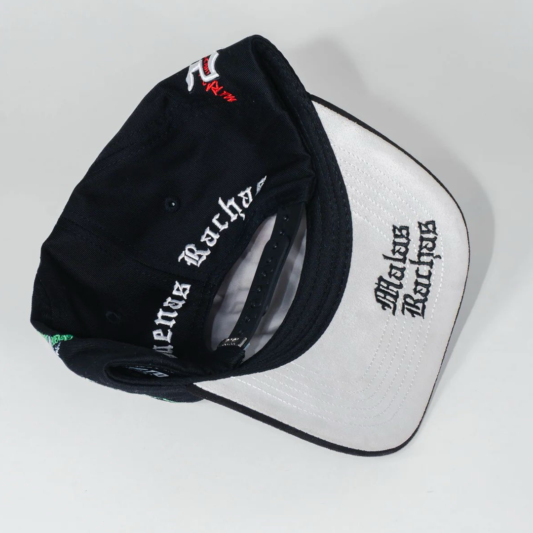 TOTO HATS - MALA-BUENA RACHA V.B.R (VERDE BLANCO Y ROJO) COLABORACION CON TONY AGUIRRE