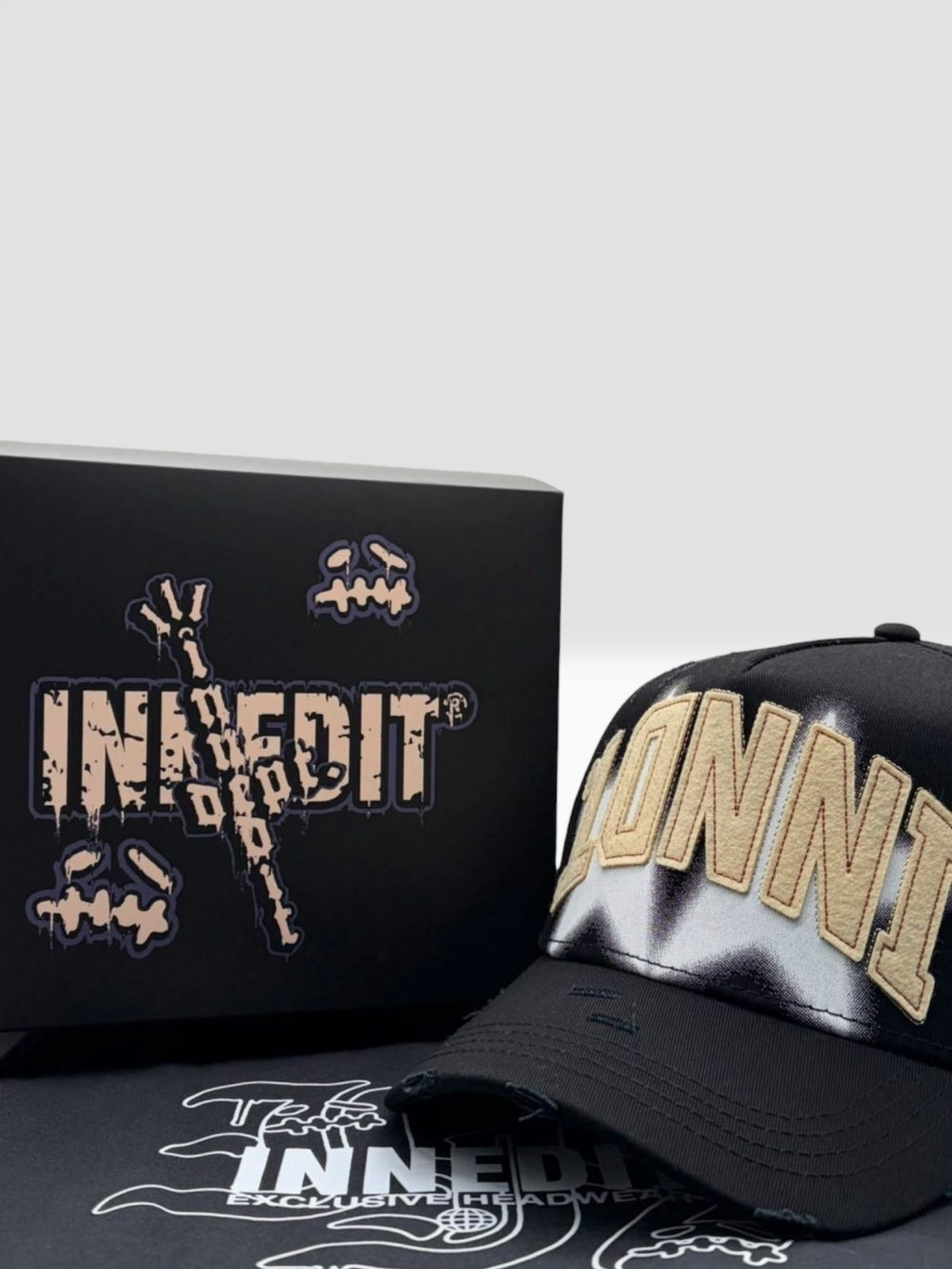GORRA INNEDIT GOLDEN ALLSTAR BLACK (FULL SET)