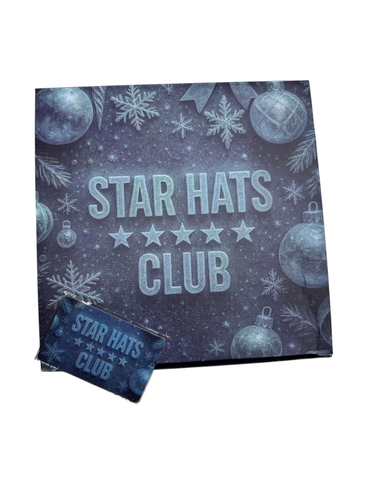 GORRA STAR HATS CLUB  TOTAL BLACK DISTRIC
