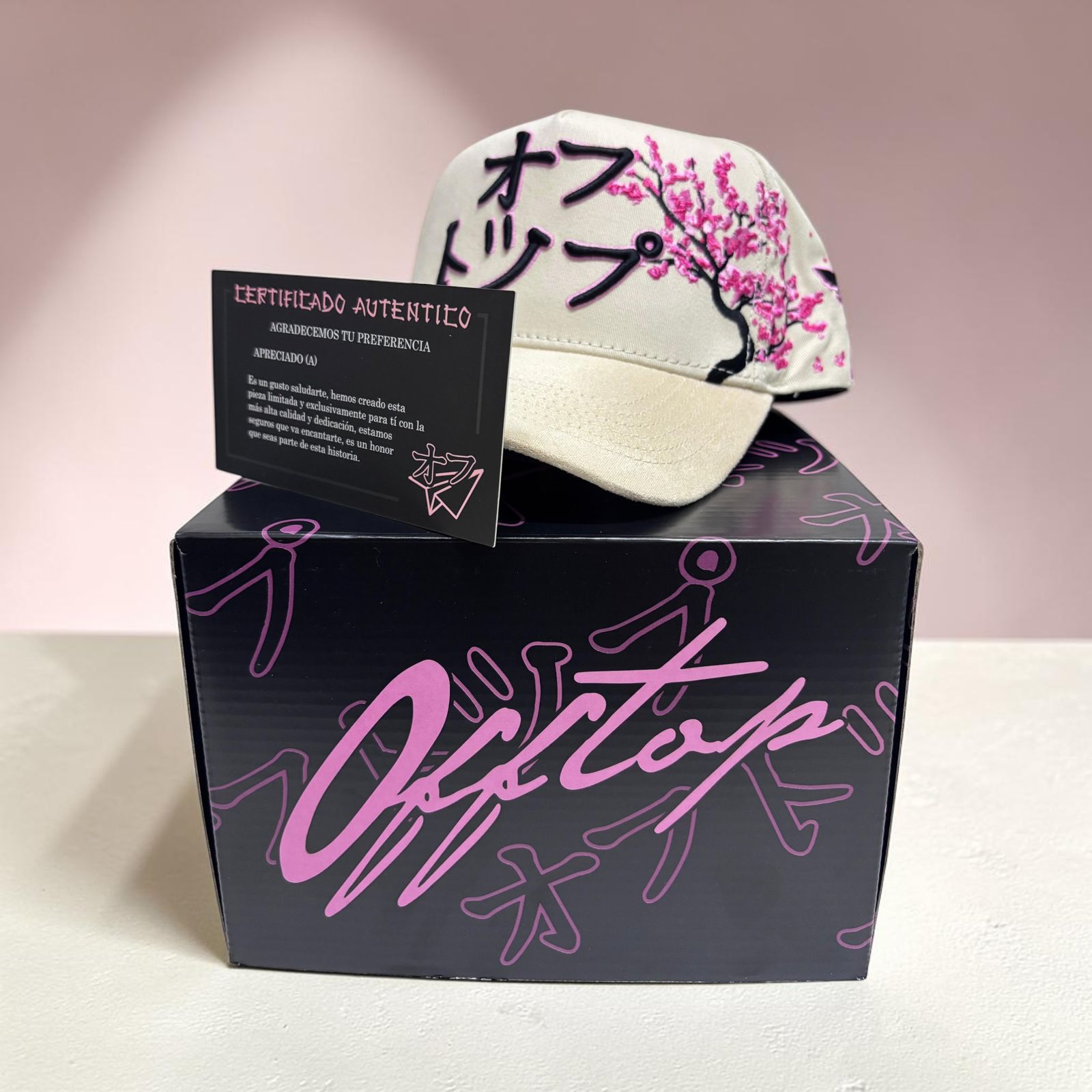 GORRA OFFTOP SAKURA BEIGE