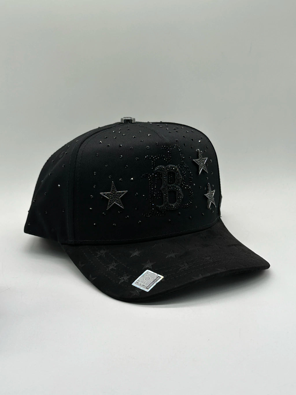 GORRA BIG BOSS BOSTON CRISTALS STAR TOTAL BLACK
